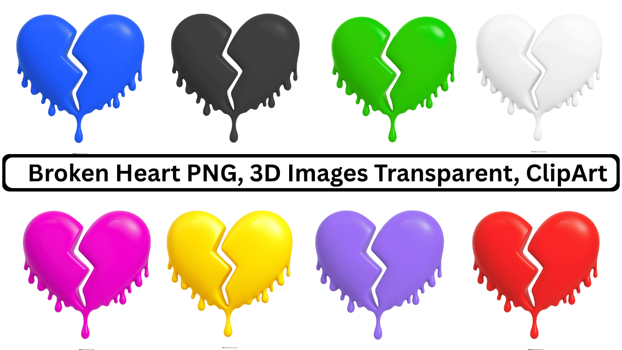 dripping-broken-heart-collection-3d